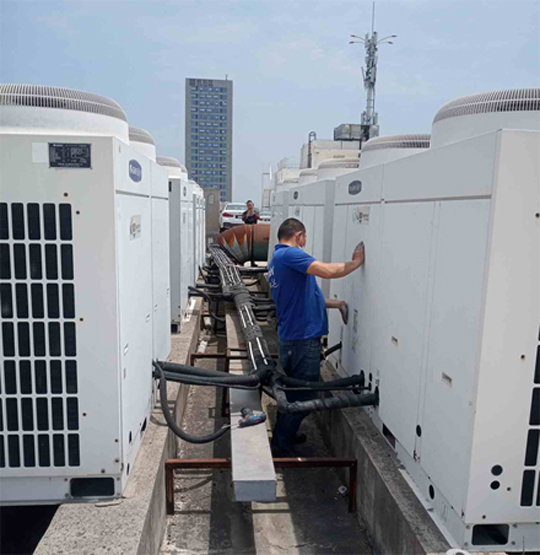 钦州中央空调制热和不制冷系统维修方法